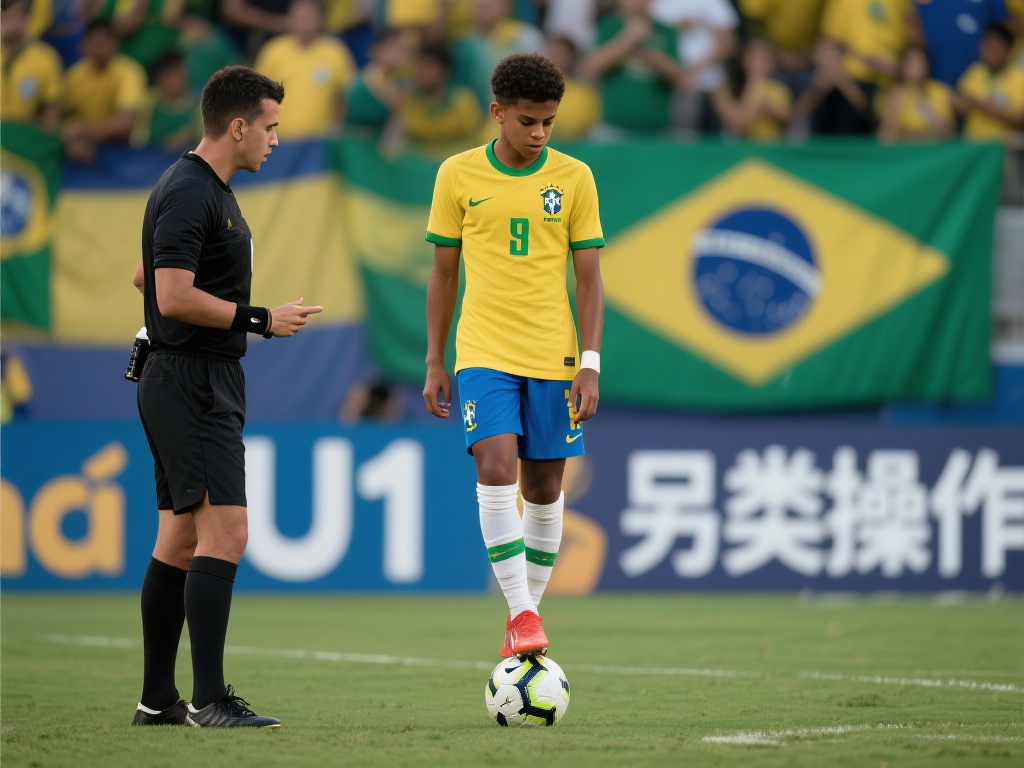 在足球赛场上，球员的行为不仅代表个人，更